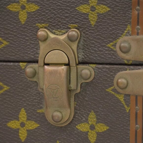 Louis Vuitton President M53012 Monogram Canvas Trunk Briefcase Brown Gold - Picture 8 of 16